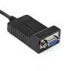 StarTech.com Adapter DisplayPort na VGA - Aktywny konwerter DP na VGA - Wideo 1080p - Wytrzymały - Kabel adaptera ze źródła DP/DP++ do monitora VGA - DP 1.2 na VGA - Zatrzaskowe złącze DP