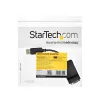 StarTech.com Adapter DisplayPort na VGA - Aktywny konwerter DP na VGA - Wideo 1080p - Wytrzymały - Kabel adaptera ze źródła DP/DP++ do monitora VGA - DP 1.2 na VGA - Zatrzaskowe złącze DP