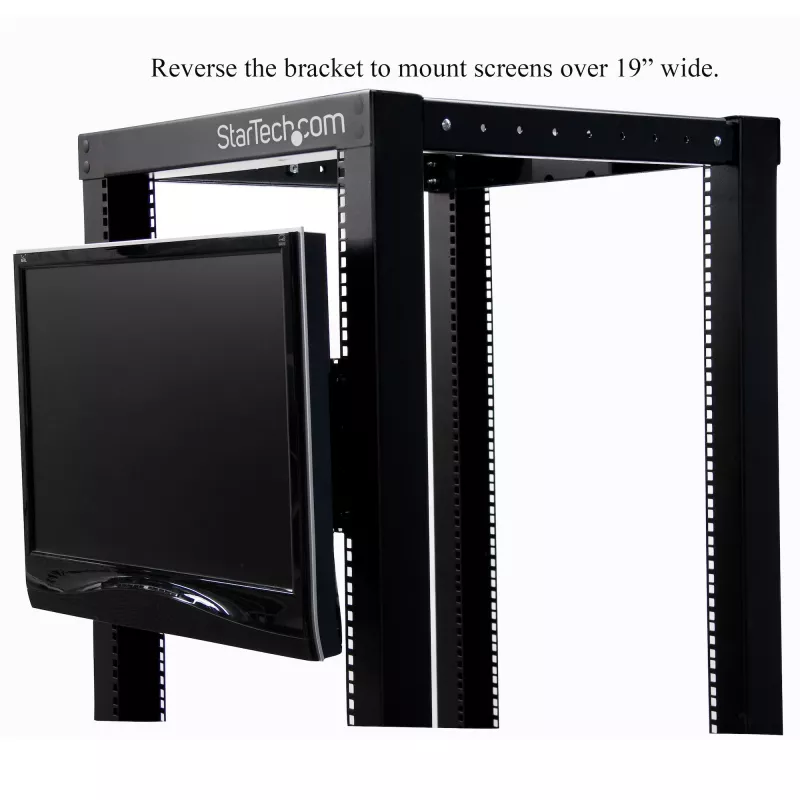 StarTech.com Uniwersalny uchwyt montażowy VESA do monitora LCD do szafy rack 19-calowej