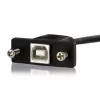 StarTech.com 0,3 m Panel Mount USB kabel B na B - F/M