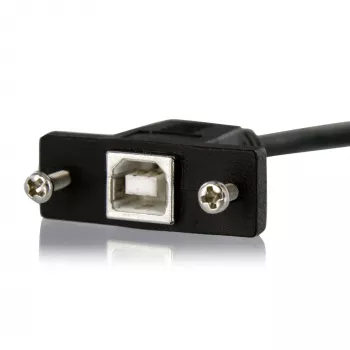 StarTech.com 0,3 m Panel Mount USB kabel B na B - F/M