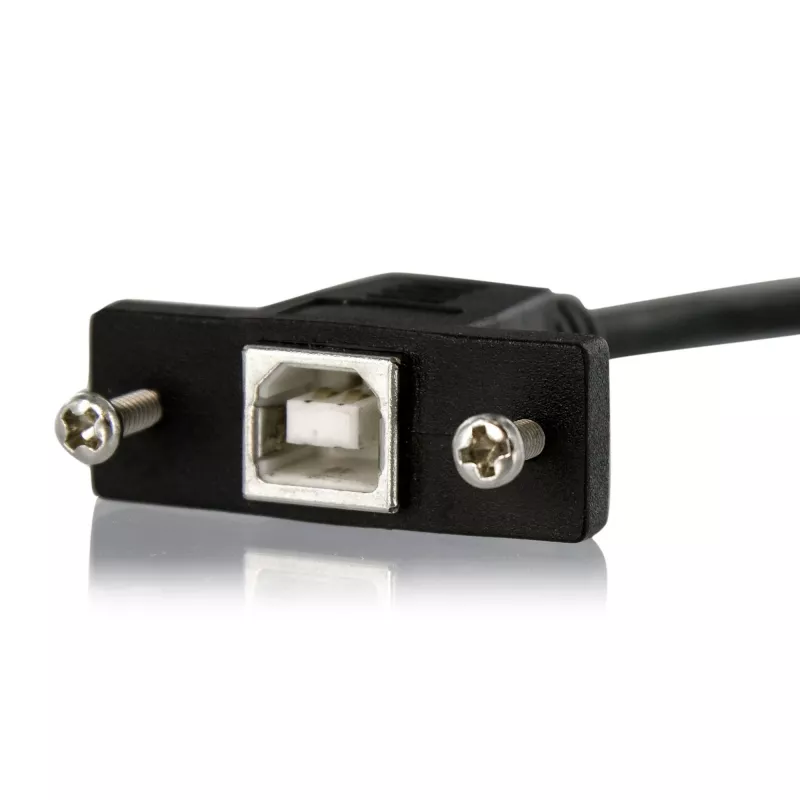 StarTech.com 0,3 m Panel Mount USB kabel B na B - F/M
