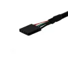 StarTech.com 1 ft Panel Mount USB kabel - USB A to Motherboard Header kabel F/F