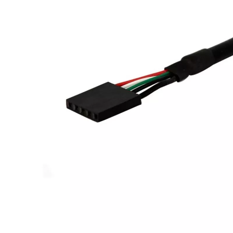 StarTech.com 1 ft Panel Mount USB kabel - USB A to Motherboard Header kabel F/F