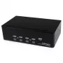 StarTech.com 4-portowy przełącznik KVM Dual DVI USB z hubem audio i USB 2.0