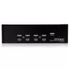 StarTech.com 4-portowy przełącznik KVM Dual DVI USB z hubem audio i USB 2.0