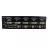 StarTech.com 4-portowy przełącznik KVM DVI VGA Dual Monitor USB z audio i hubem USB 2.0