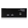 StarTech.com 2 Port Dual DVI USB KVM Switch z Audio & USB 2.0 Hub