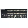 StarTech.com 2 Port Dual DVI USB KVM Switch z Audio & USB 2.0 Hub