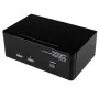 StarTech.com 2-portowy przełącznik KVM DVI VGA Dual Monitor USB z dźwiękiem i hubem USB 2.0