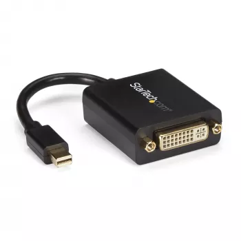 StarTech.com Adapter Mini DisplayPort na DVI - Konwerter Mini DP na DVI-D - Wideo 1080p - Certyfikat VESA - mDP lub Thunderbolt 1/2 Mac/PC do monitora DVI - Klucz sprzętowy mDP 1.2 na DVI Single-Link