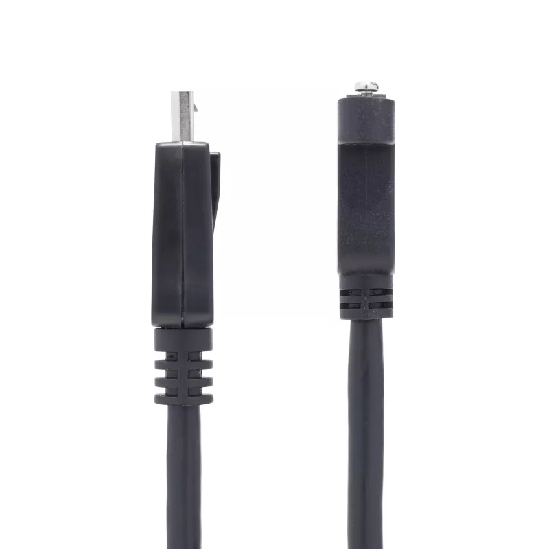 StarTech.com 3ft (1m) Panel Mount DisplayPort kabel - 4K x 2K - DisplayPort 1.2 Extension kabel Male to Female - DP Video Extender Cord z Panel Mount DP Connector - DP Monitor kabel