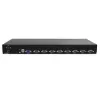 StarTech.com 8 Port 1U Rackmount USB KVM Switch z OSD, 1920 x 1440 pikseli, montaż w szafie rack, 1U, czarny