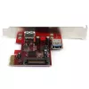 StarTech.com 2-portowa karta PCI Express SuperSpeed USB 3.0 z obsługą UASP - 1 wewnętrzny, 1 zewnętrzny