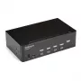 Przełącznik KVM StarTech.com 4-portowy HDMI - 4K 30Hz - podwójny wyświetlacz