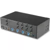 Przełącznik KVM StarTech.com 4-portowy HDMI - 4K 30Hz - podwójny wyświetlacz