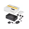 Przełącznik KVM StarTech.com 4-portowy HDMI - 4K 30Hz - podwójny wyświetlacz
