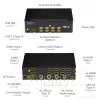 Przełącznik KVM StarTech.com 4-portowy HDMI - 4K 30Hz - podwójny wyświetlacz
