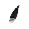 StarTech.com 6ft 4-w-1 USB DisplayPort KVM Switch kabel z audio i mikrofonem