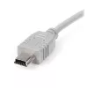 StarTech.com 6in Mini USB 2.0 kabel - A na Mini B, 0,152 m, USB A, Mini-USB B, USB 2.0, Męski/Męski, Szary