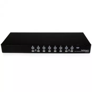 StarTech.com 16-portowy zestaw KVM USB do montażu w szafie rack 1U z OSD i kablami