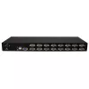 StarTech.com 16-portowy zestaw KVM USB do montażu w szafie rack 1U z OSD i kablami