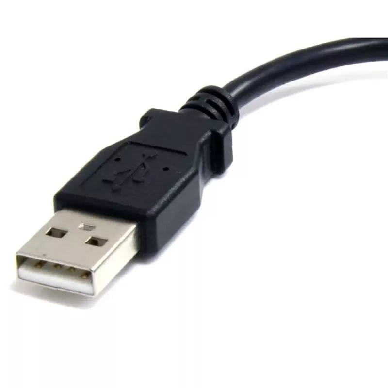 StarTech.com kabel Micro USB 6 cali - USB A na Micro B, 0,1524 m, USB A, Micro-USB B, męski/męski, 0,48 Gbit/s, czarny