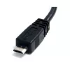 StarTech.com kabel Micro USB 6 cali - USB A na Micro B, 0,1524 m, USB A, Micro-USB B, męski/męski, 0,48 Gbit/s, czarny