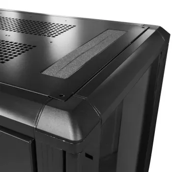 StarTech.com 4-Post 25U Server Rack Cabinet, Lockable 19 inch Data Rack Cabinet for Computer / AV / IT Equipment, Office / Home sieciowy Rack z Casters & Adjustable Mounting Rails