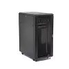 StarTech.com 4-Post 25U Server Rack Cabinet, Lockable 19 inch Data Rack Cabinet for Computer / AV / IT Equipment, Office / Home sieciowy Rack z Casters & Adjustable Mounting Rails