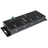 StarTech.com 4-portowy przemysłowy koncentrator USB 3.0 z ochroną ESD