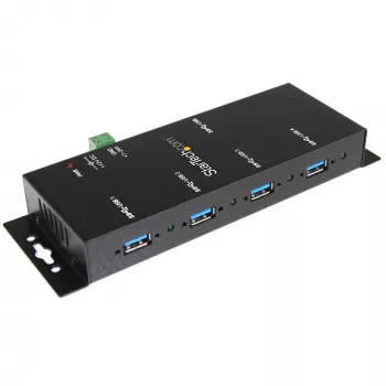 StarTech.com 4-portowy przemysłowy koncentrator USB 3.0 z ochroną ESD