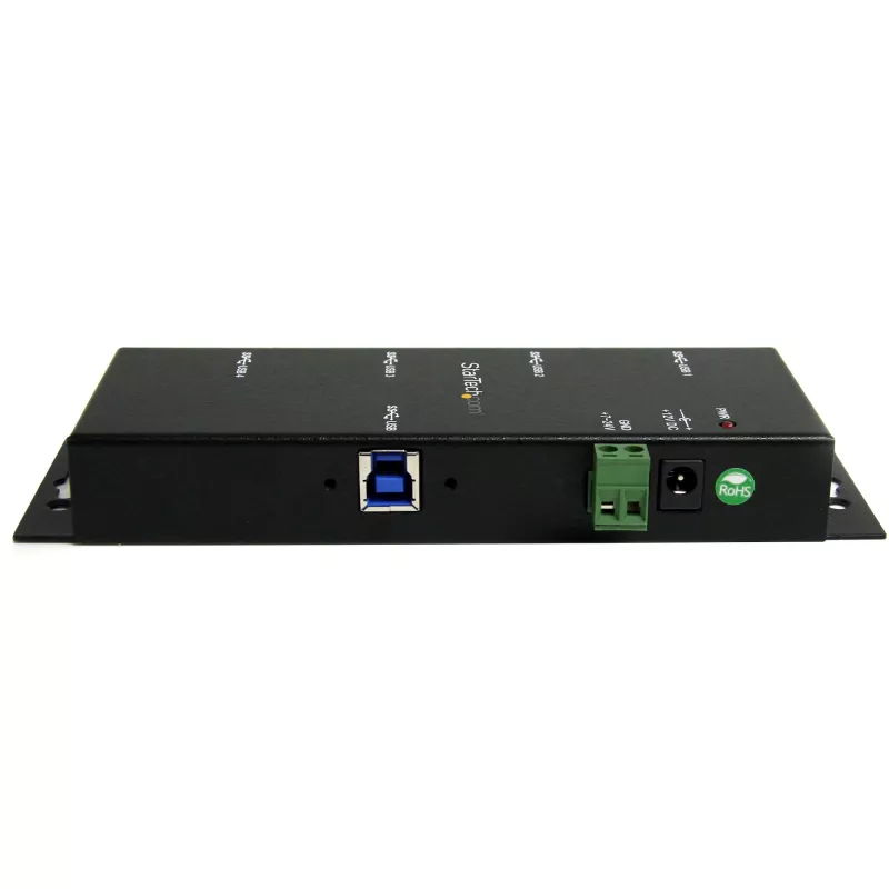 StarTech.com 4-portowy przemysłowy koncentrator USB 3.0 z ochroną ESD