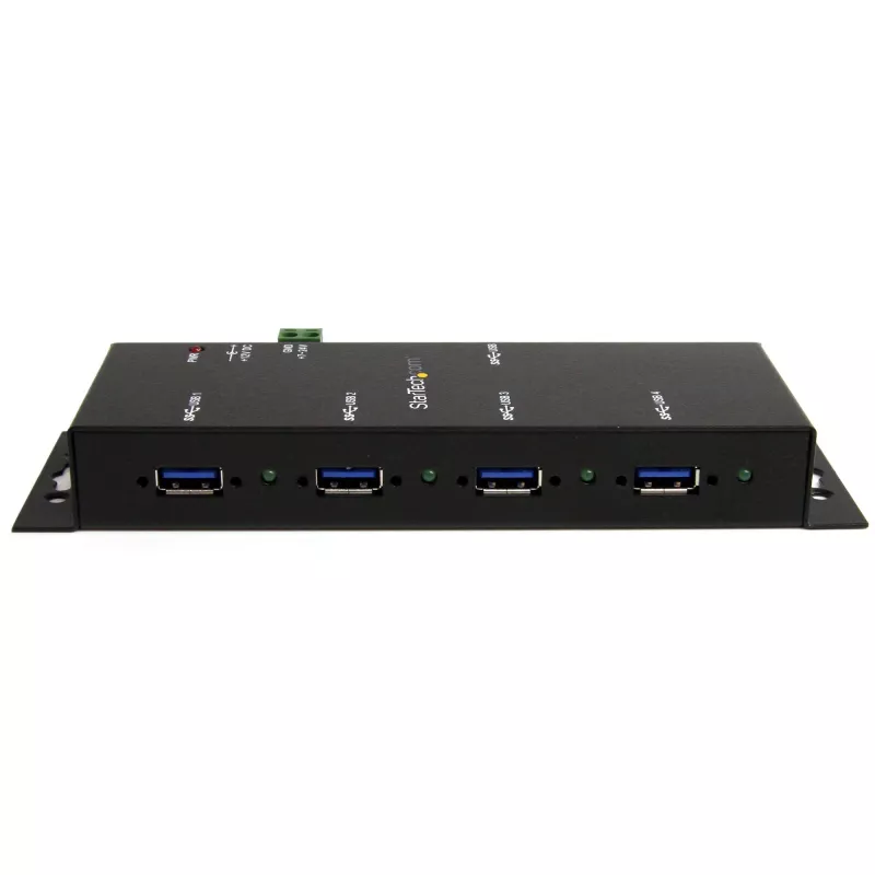 StarTech.com 4-portowy przemysłowy koncentrator USB 3.0 z ochroną ESD