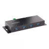 StarTech.com 4-portowy przemysłowy koncentrator USB 3.0 z ochroną ESD