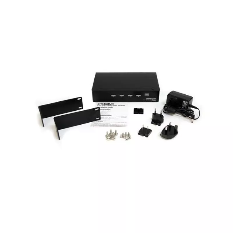 StarTech.com 4-portowy rozdzielacz HDMI i wzmacniacz sygnału