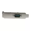 Karta rozszerzeń StarTech.com 1-port PCI Express RS232 - kontroler szeregowy - PCIe na port szeregowy DB9 - 16550 UART - niskoprofilowa - Windows i Linux