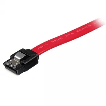 StarTech.com 6in Latching SATA kabel, 0.1524 m, Male/Male, czerwony, 6 g, 125 mm, 225 mm