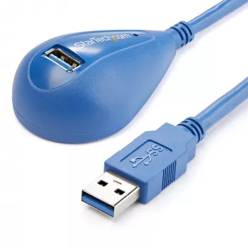 StarTech.com 5 ft Desktop SuperSpeed USB 3.0 Extension kabel - A to A M/F