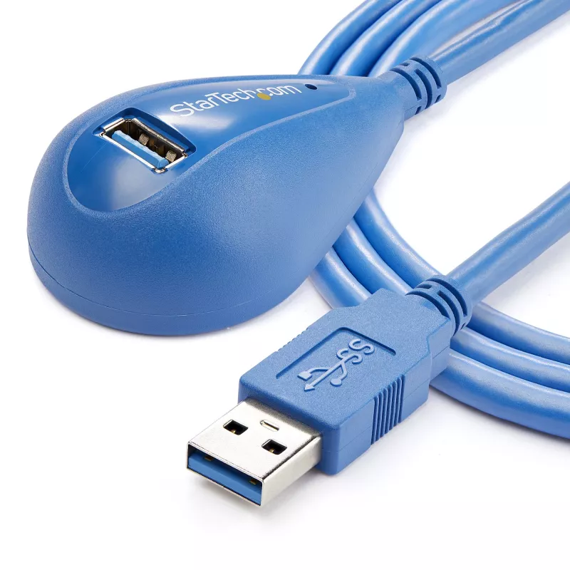 StarTech.com 5 ft Desktop SuperSpeed USB 3.0 Extension kabel - A to A M/F