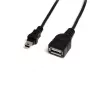 Kabel StarTech.com Mini USB 2.0 1 ft - USB A na Mini B M/Ż, 0,3 m, USB A, Mini-USB B, Męski/Żeński, 0,48 Gbit/s, Czarny