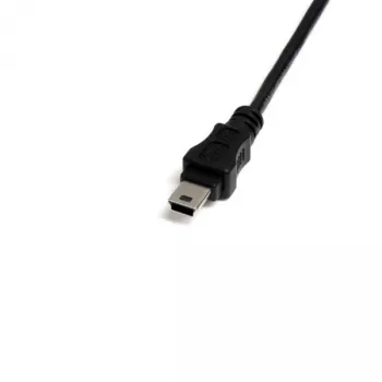 Kabel StarTech.com Mini USB 2.0 1 ft - USB A na Mini B M/Ż, 0,3 m, USB A, Mini-USB B, Męski/Żeński, 0,48 Gbit/s, Czarny