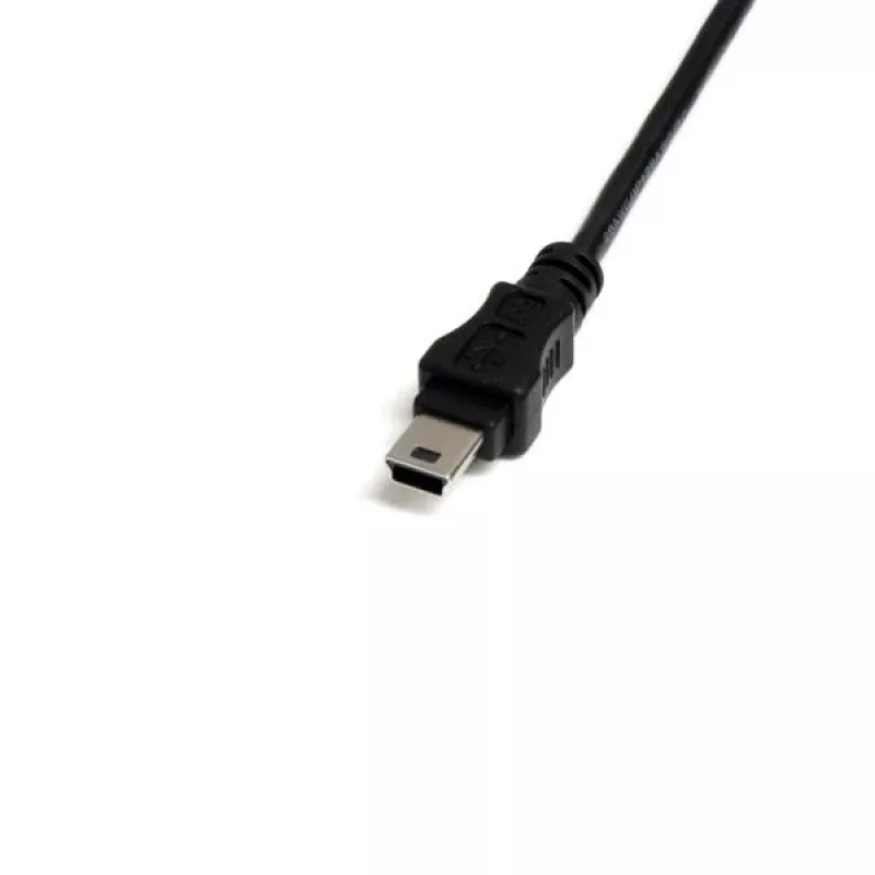 Kabel StarTech.com Mini USB 2.0 1 ft - USB A na Mini B M/Ż, 0,3 m, USB A, Mini-USB B, Męski/Żeński, 0,48 Gbit/s, Czarny