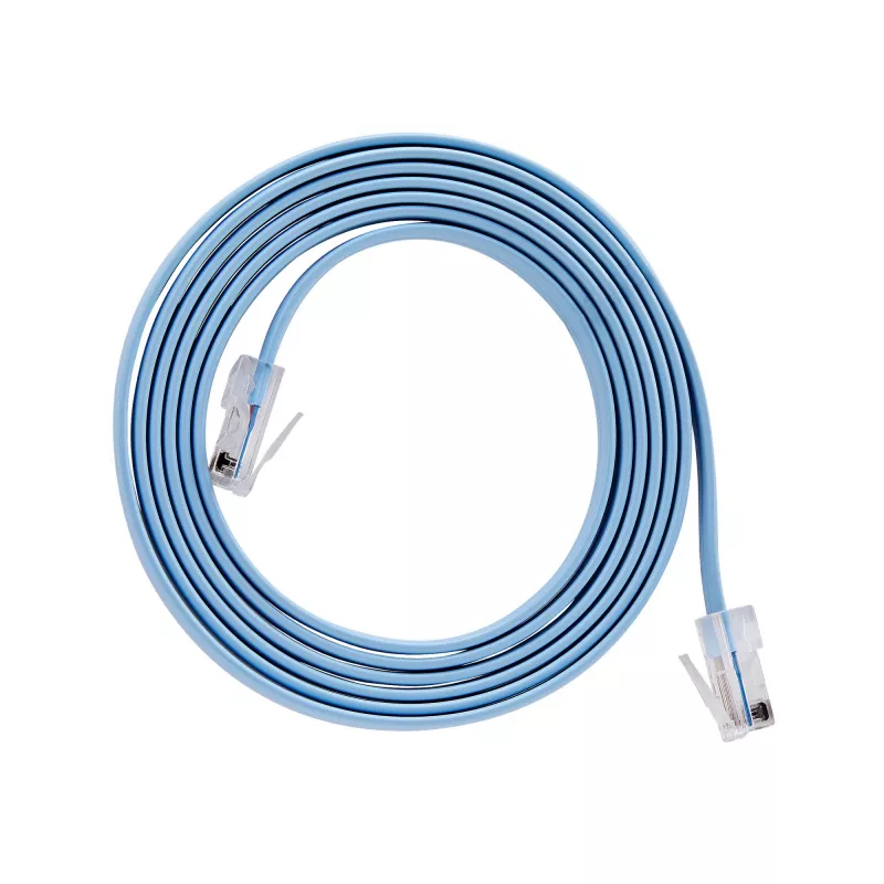 StarTech.com Kabel konsolowy Cisco Rollover 1,8 m - RJ45 M/M, 1,8 m, RJ-45, RJ-45, niebieski