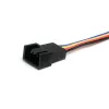 StarTech.com 12-calowy 4-pinowy kabel rozdzielający zasilanie wentylatora - F/M, Molex (4-pin), Molex (4-pin), 0,31 m, Męski, Żeński, Wielokolorowy