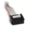 StarTech.com 16-calowy kabel szeregowy 9-pin męski do 10-pinowego złącza na płycie głównej do montażu panelowego