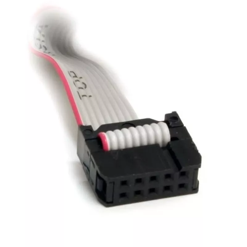 StarTech.com 16-calowy kabel szeregowy 9-pin męski do 10-pinowego złącza na płycie głównej do montażu panelowego