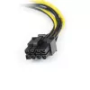 StarTech.com 6in LP4 na 8 Pin PCI Express Kabel zasilający kartę graficzną