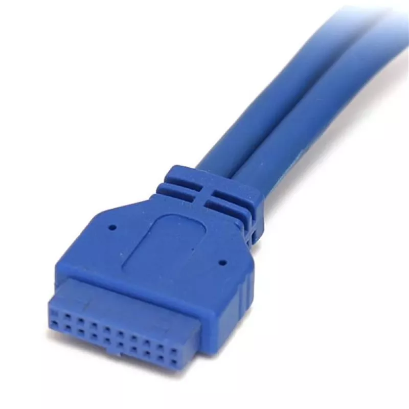 StarTech.com 2-portowy kabel USB 3.0 do montażu panelowego - USB A na złącze płyty głównej F/F