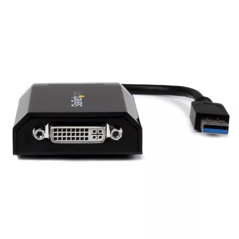 StarTech.com Adapter USB 3.0 na DVI / VGA – 2048x1152, 3.2 Gen 1 (3.1 Gen 1), USB Typ-A, wyjście DVI, 2048 x 1152 piksele